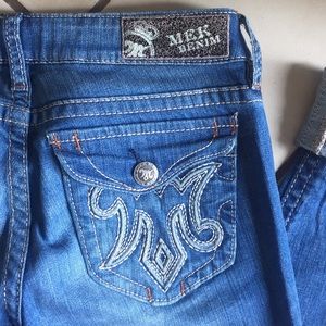 Mek Oaxaca cigarette leg jeans womens size 26/34